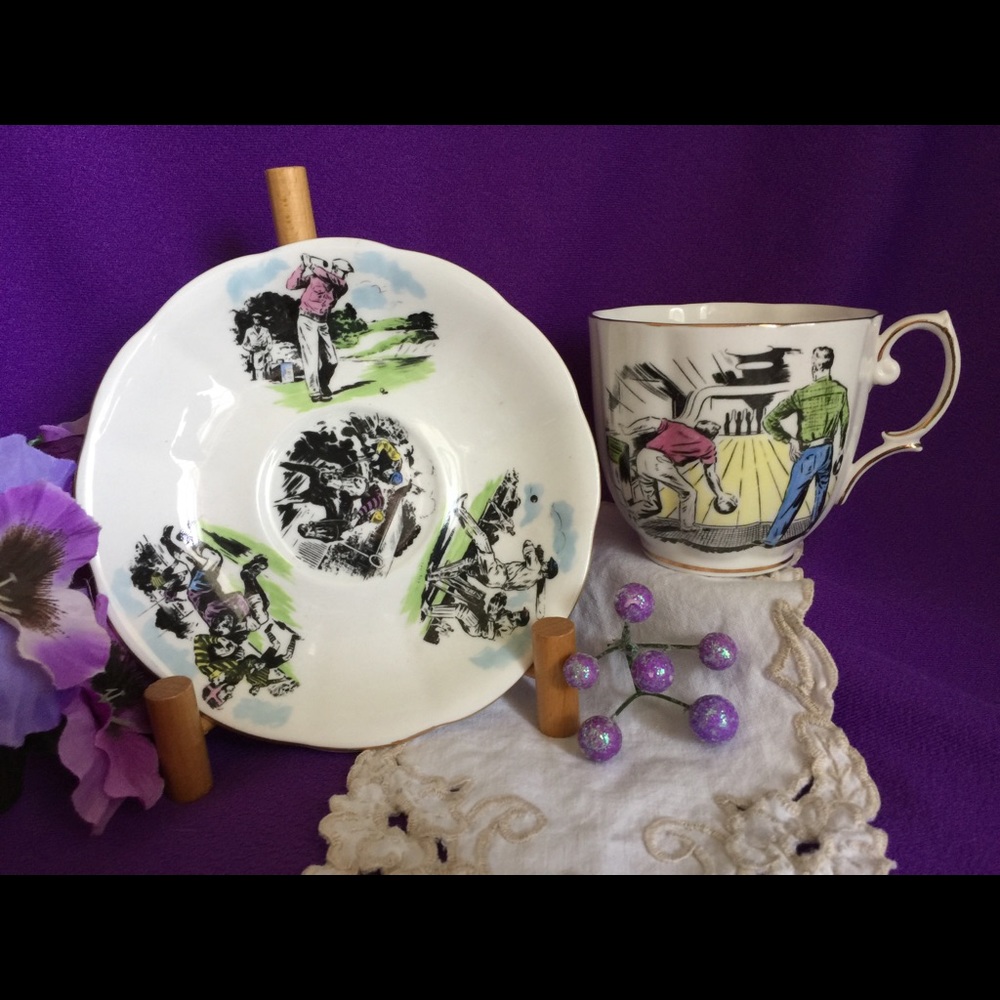 Father’s Day ! Just in Time! Royal Albert “For a good Sport”